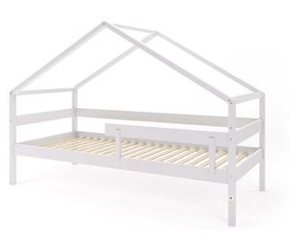 GYEREKÁGY, FURNLUX CLASSIC, HYTTE, 97x211x134cm, ZÖLD, TÖMÖR FA