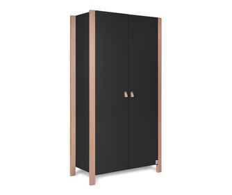 DJEČJI ORMAR, FURNLUX CLASSIC, ETUDE, 96x47x179cm, CRNA, MASIVNO DRVO