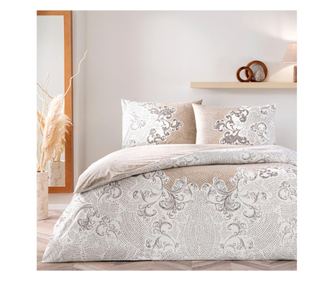 Lenjerie de pat dublu bumbac premium ranforce 100% TAC LUCINDA