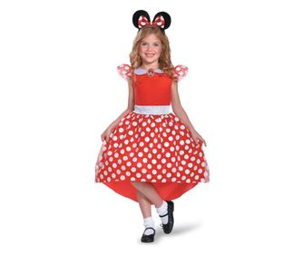 Costum Minnie Mouse pentru fete 3-4 ani 94-109 cm