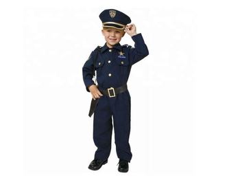 Costum politist KidMania® cu accesorii pentru copii 120 - 130 cm 7-8 ani