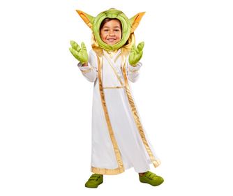 Costum Master Yoda, Aventurile Tinerilor Jedi pentru copii - Star Wars: Young Jedi Adventures 5-6 ani 110-116 cm