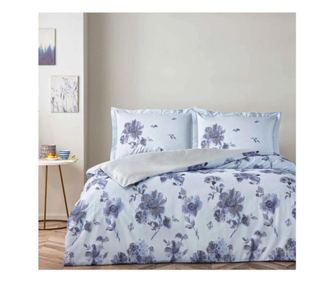 Lenjerie de pat dublu premium 100% bumbac satin deluxe TAC HENNIE