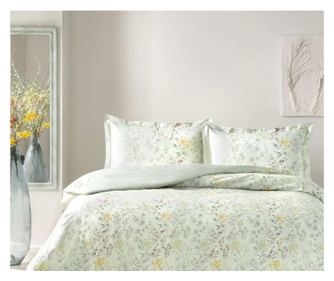 Lenjerie de pat dublu premium 100% bumbac satin deluxe TAC CASSIE