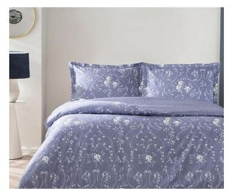 Lenjerie de pat dublu premium 100% bumbac satin deluxe TAC JEANNE