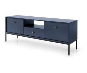 TV-ÁLLVÁNY, FURNLUX CLASSIC, MONO, 153x39x56cm, KÉK, MŰFA