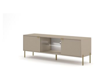 TV-ÁLLVÁNY, FURNLUX CLASSIC, DIAMO, 162x42x54cm, BÉZS, MŰFA