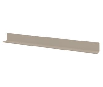 FALI POLC, FURNLUX CLASSIC, DIAMO, 150x12x16cm, BÉZS, MŰFA