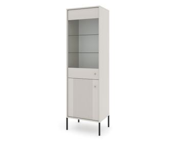 VITRIN, FURNLUX CLASSIC, ISEO, 54x39x180cm, BÉZS, MŰFA