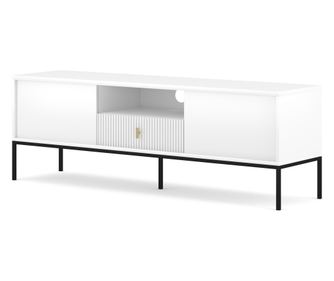 TV-ÁLLVÁNY, FURNLUX CLASSIC, MAGGIORE, 154x39x53cm, FEHÉR, MŰFA