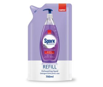 Detergent Vase Sano Spark Lavanda Rezerva 700 ml