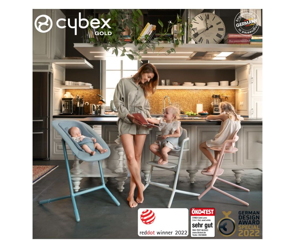 Scaun Cybex LEMO 3 in 1 Stunning Black - 7