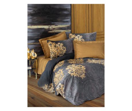 King Size Szatén Ágynemű Garnitúra (FR) IRIS