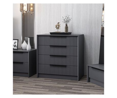 Komoda KALE LUXE - 4800, antracit
