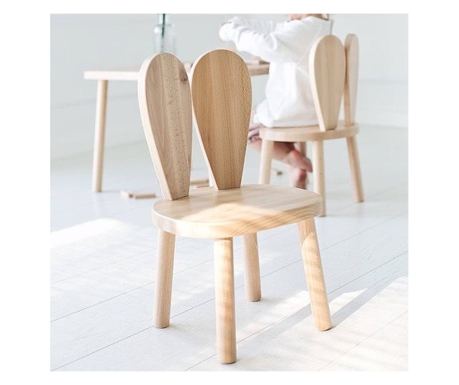 Детски стол BUNNY CHAIR, кафяв цвят