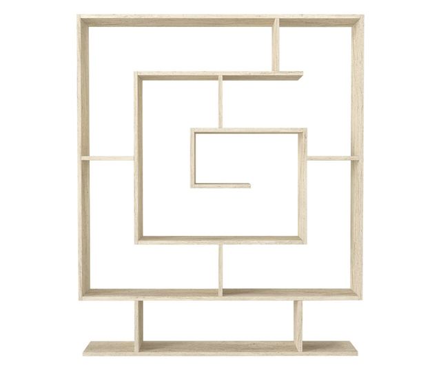 Raft de cărți SARMASIK, culoarea Travertine