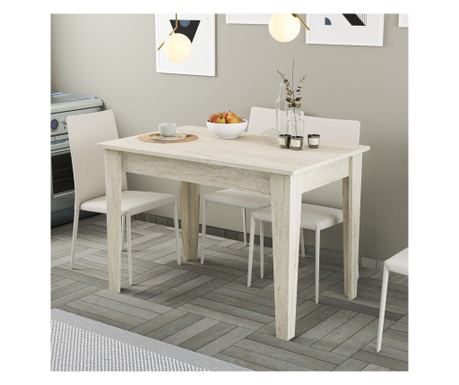 Masă de bucătărie KIEV, culoare Travertin