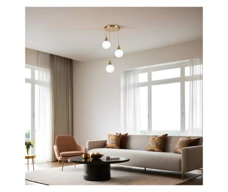 Luster AMARI, bela barva, zlata barva