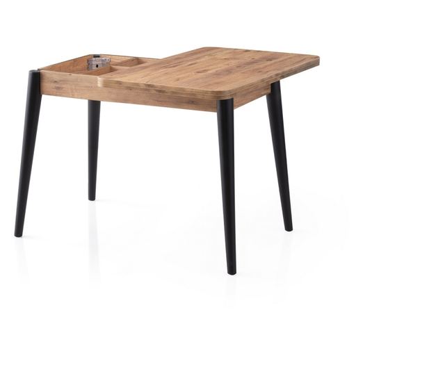 DOLUNAY Extendable Dining Table - 1284, Atlantic Pine