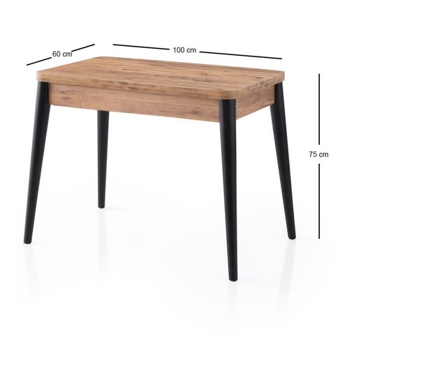 DOLUNAY Extendable Dining Table - 1284, Atlantic Pine