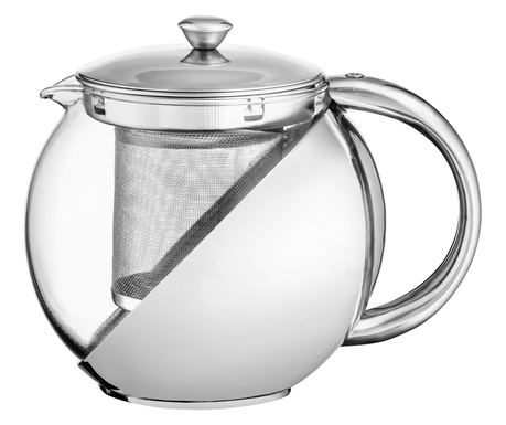 Üveg és rozsdamentes acél teáskanna infúzorral, 750 ml ABYZ®™