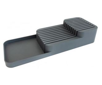 Fiókszervező késekhez, 39x14x7,3 cm, szürke színű ABYZ®™