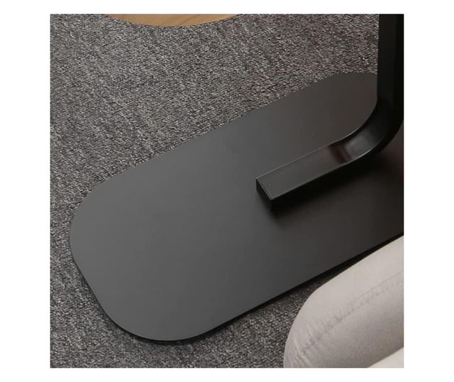 Masuta de cafea cu picior pentru pat/canapea, dimensiuni 45x30x60, culoare Negru ABYZ™