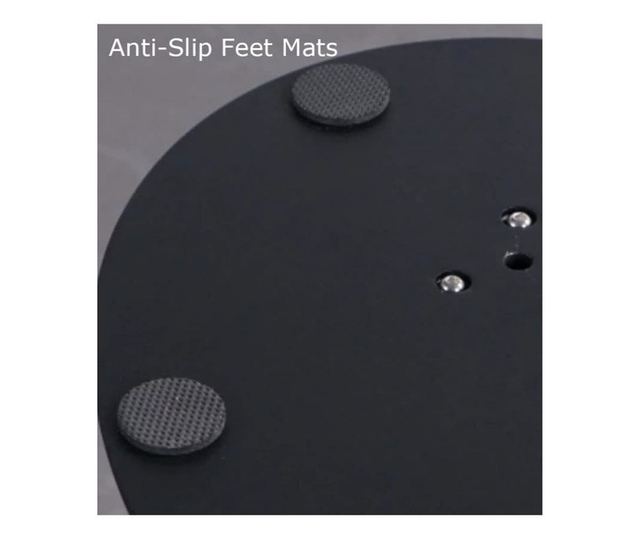 Masuta de cafea cu picior pentru pat/canapea, dimensiuni 45x30x60, culoare Negru ABYZ™