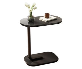Masuta de cafea cu picior pentru pat/canapea, dimensiuni 45x30x60, culoare Negru ABYZ™