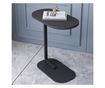 Masuta de cafea cu picior pentru pat/canapea, dimensiuni 45x30x60, culoare Negru ABYZ™