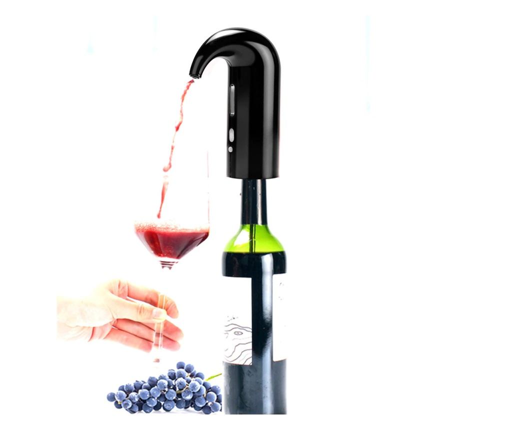Dispenser/decantor electric automat smart pentru vin, profesional, cu functie de aerare si eliminare sedimente, incarcare USB-NE - 2