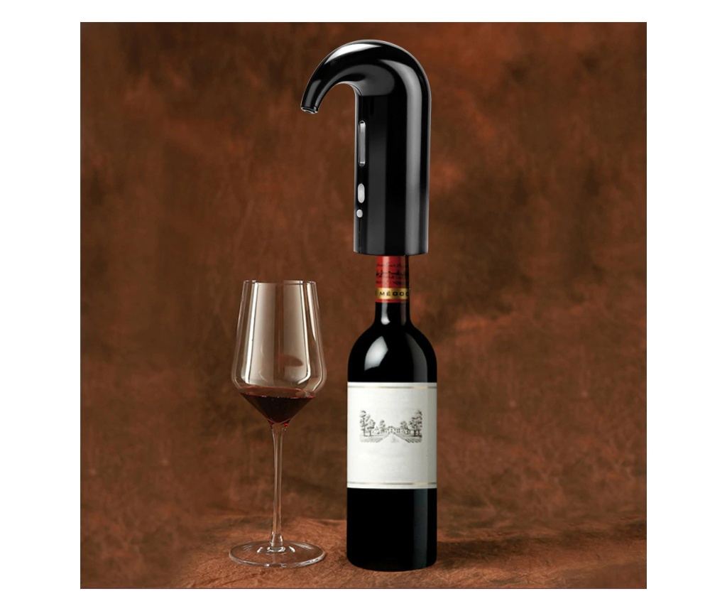 Dispenser/decantor electric automat smart pentru vin, profesional, cu functie de aerare si eliminare sedimente, incarcare USB-NE - 5