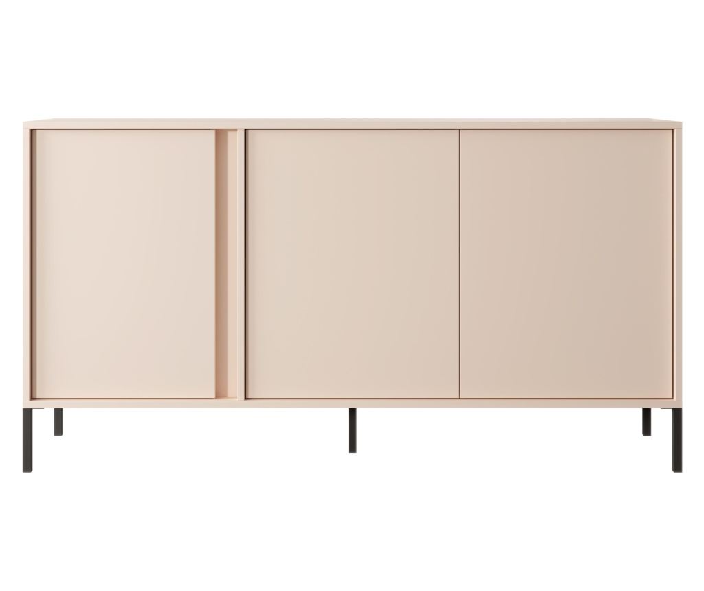 KOMODA, FURNLUX CLASSIC, DAST, 154x40x82cm, BEŽ, INŽENIRSKI LES - 3