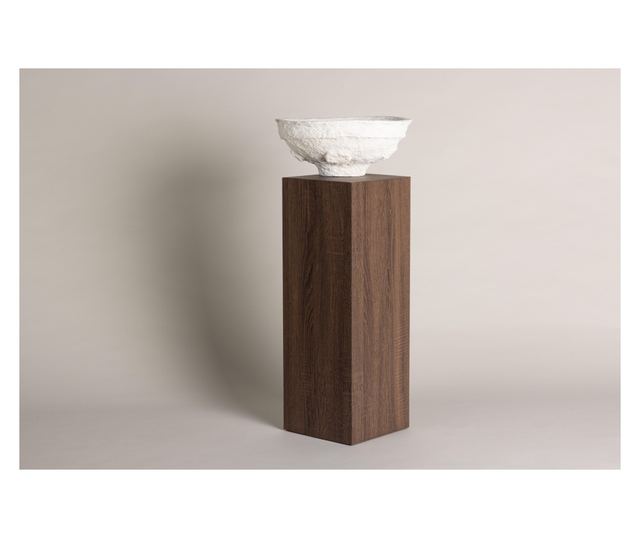 KISASZTAL, FURNLUX CLASSIC, RAMSVIK, 23x23x65cm, BARNA, MŰFA