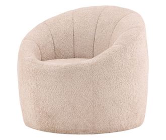 FOTEL, FURNLUX CLASSIC, WARREN, 77x80x72cm, BÉZS, TEXTIL