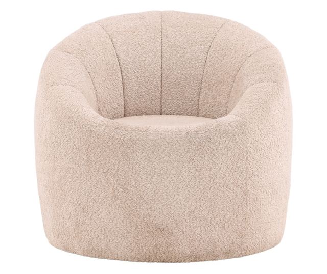 FOTEL, FURNLUX CLASSIC, WARREN, 77x80x72cm, BÉZS, TEXTIL