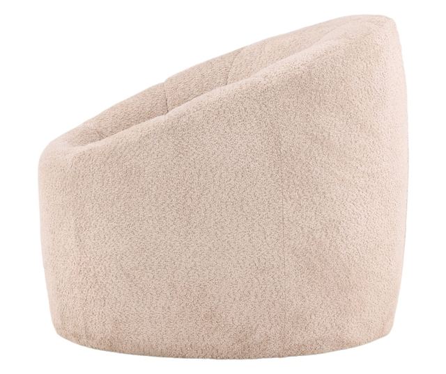 FOTEL, FURNLUX CLASSIC, WARREN, 77x80x72cm, BÉZS, TEXTIL
