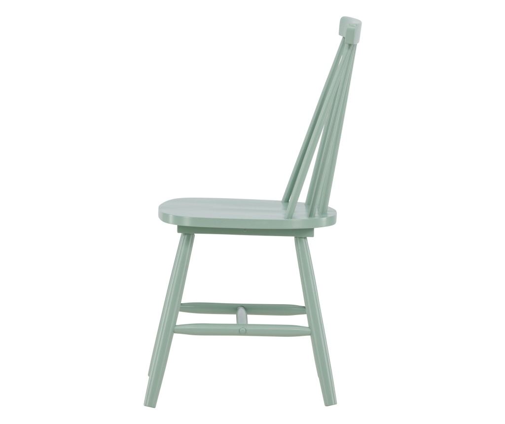 STOLICA, FURNLUX PREMIUM, LÖNNEBERGA, 43x50x88cm, ZELENA, MASIVNO DRVO - 3