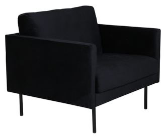 FOTEL, FURNLUX CLASSIC, ZOOM, 95x84x80cm, FEKETE, TEXTIL