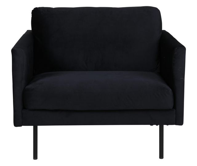 FOTEL, FURNLUX CLASSIC, ZOOM, 95x84x80cm, FEKETE, TEXTIL