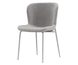 SZÉK, FURNLUX CLASSIC, MODESTO, 52x60x82cm, SZÜRKE, TEXTIL