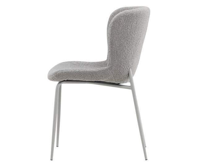 SZÉK, FURNLUX CLASSIC, MODESTO, 52x60x82cm, SZÜRKE, TEXTIL