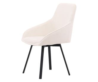 SZÉK, FURNLUX CLASSIC, ROSIE, 55x60x88cm, BÉZS, FÉM