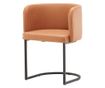 SZÉK, FURNLUX CLASSIC, SIMRISHAMN, 58x60x75cm, BARNA, TEXTIL