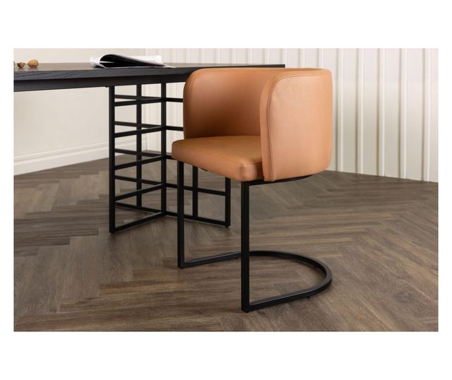 SZÉK, FURNLUX CLASSIC, SIMRISHAMN, 58x60x75cm, BARNA, TEXTIL