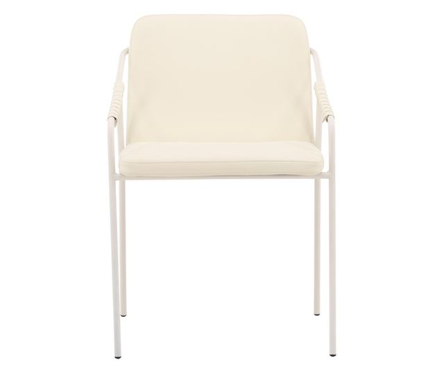 SZÉK, FURNLUX CLASSIC, TVIST, 52x59x78cm, BÉZS, FÉM