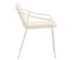SZÉK, FURNLUX CLASSIC, TVIST, 52x59x78cm, BÉZS, FÉM