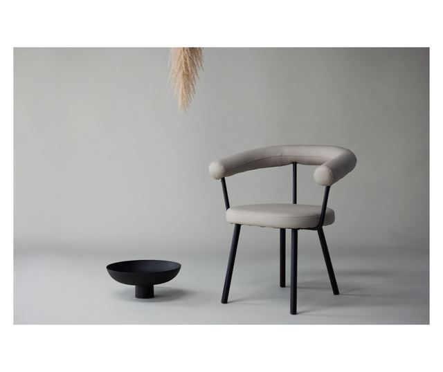 SZÉK, FURNLUX CLASSIC, VÄSTERÅS X JOSEFIN LUSTIG, 68x60x73cm, BÉZS, FÉM