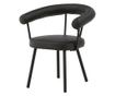 SZÉK, FURNLUX CLASSIC, VÄSTERÅS X JOSEFIN LUSTIG, 68x60x73cm, FEKETE, FÉM
