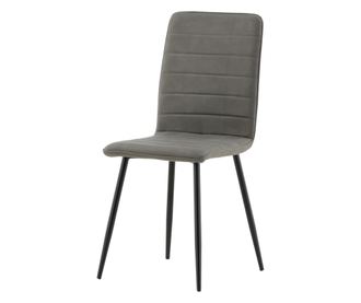 SZÉK, FURNLUX CLASSIC, WINDU, 43x49x94cm, SZÜRKE, TEXTIL